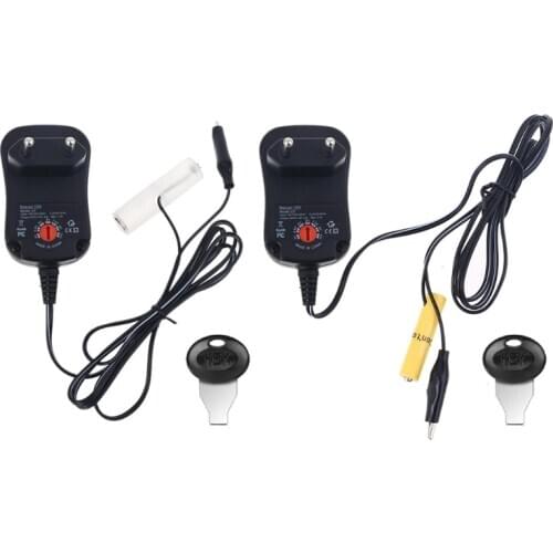 Adjustable Voltage DC 3V 4.5V 6V 9V 12V AA or AAA Battery Eliminator EU Power Supply Adapter Replace 2 to 8pcs Battery for Toys