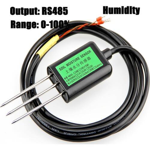 Free shipping New 1pc 0-100% Soil sensor RS485 output soil moisture sensor humidity sensor best quality