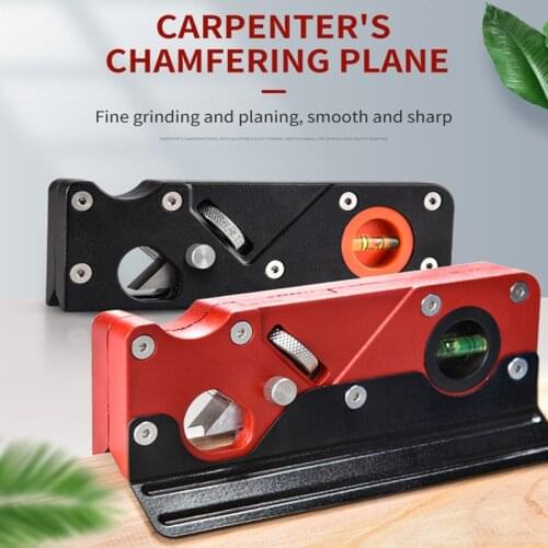 Woodworking Edge Corner Plane Manual Tools Chamfering Trimming Planer 45 Degree Bevel Planer Lightweight Wood Hand Tools