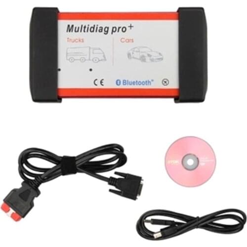 Quality A Multidiag pro+ with Bluetooth for delphis vd ds150e cdp 2017 Software Multi Diag pro For cars & trucks diagnostic tool