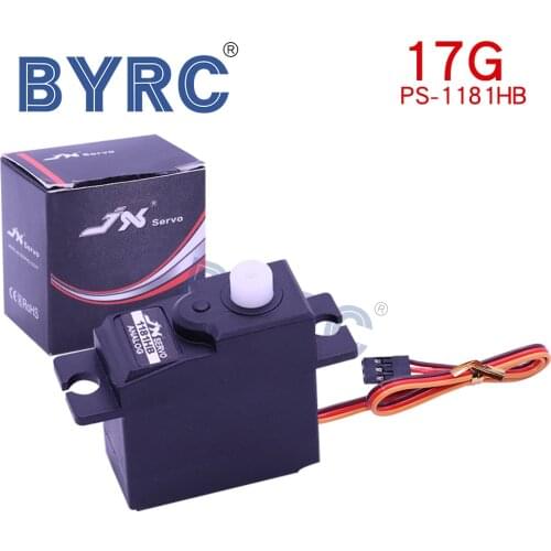 JX Servo 17g Plastic Gear PS-1181HB For RC Model RC Helicopter Parts Core Motor For RC Helicopter Car Boat Airplane