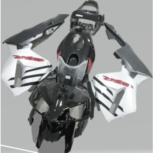 Injection quality black white fairings for hd CBR600RR 05 06 F5 CBR 600 RR 2005 2006 injection mold fairing parts