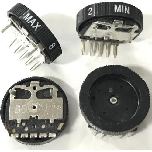 Wheel potentiometer 30K wheel size 15 * 3MM dial potentiometer MIN MAX