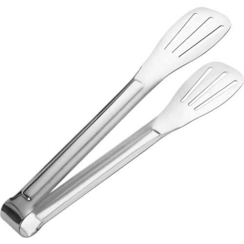 Kitchen tool clip anti-scalding food clip household 201 stainless steel thickened food clip barbecue clip steak bread