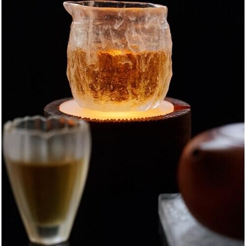 Ice Floc Coloured Glaze Freeze Burn Kungfu Tea Cup Thicken Master Single Handmade Japan Tea Ceremony Cup Tearoom Drink Tools