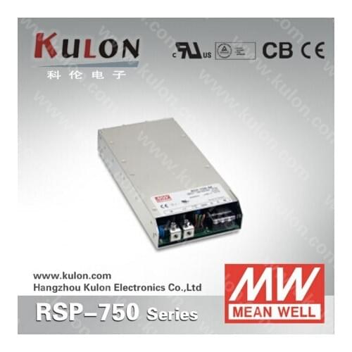 MEAN WELL RSP-750 Universal Switching Power Supply PFC SMPS 220V To 12V AC DC Transformer 90A 100A 750W 5V 24V 48V For Led Strip