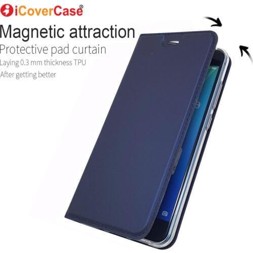 Fashion Case For Huawei P Smart+ Leather Wallet Cover Flip Cases Magnetic Coque Mobile Phone Accessories For Huawei P Smart Plus
