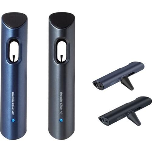 Premium Quality New Car Air Ionizer Purifier Car Air Vent Outlet Freshener with USB Cable for Home Toilet Deodorizer