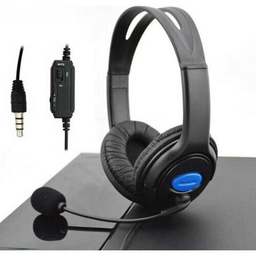 P4-890 Wired Gaming Headset Headphones With Mic For One Laptop