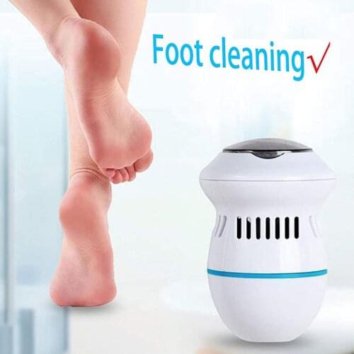 Rechargeable Electric Foot Grinder Portable Vacuum Callus Remover Electric Foot Pedicure Tool Repair Clear Dry Cracked Foot Skin