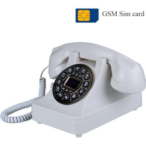 GSM 900MHz 1800MHz Support GSM SIM Card Fixed Phone cordless bureau Wireless Telephone home office house hotel landline phone