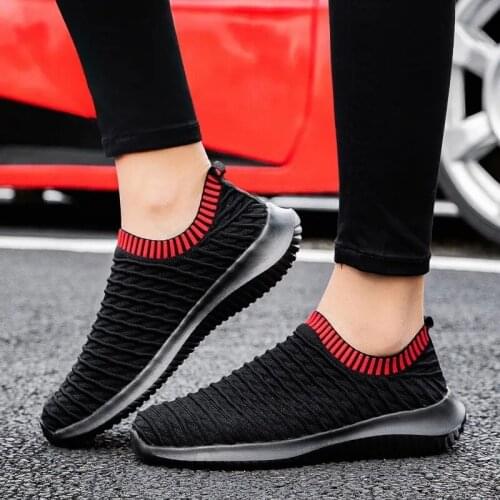New Ultralight Comfortable Casual Shoes Couple Unisex Men Women Sock Mouth Walking Sneakers Soft Summer Big Size 35-46