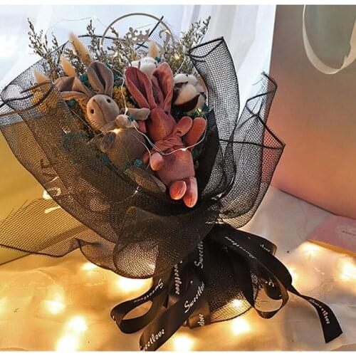 Net Tulle Mesh Fabric Roll Big Hole Tulle For Tutu Skirt Poms Flower Wrap Packing DIY Handmade Articles