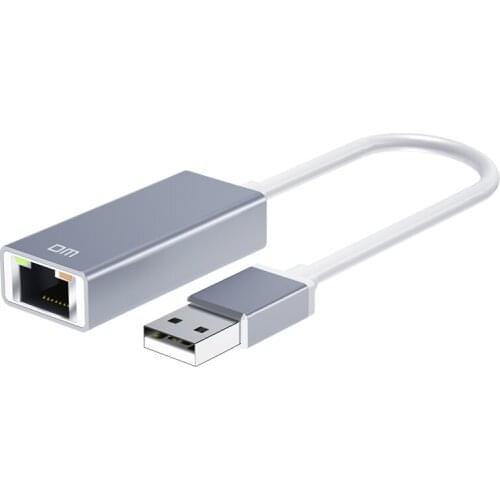 USB2.0 to RJ45 ethernet port HUB CHB018 no need driver support mac and windows