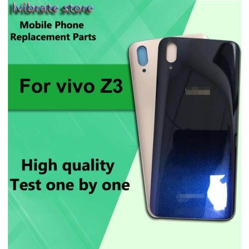 100% New Battery Back Rear Cover Door Housing For vivo Z3 Battery Cover For vivo Z3 Z 3 V1813BA PD813BA Back Cover Replacement