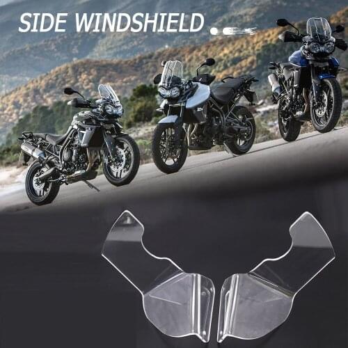 2 colors New For TIGER 800 XRX Motorcycle Accessories Fairing Side Wings Air Deflectors For Tiger 800 XRX 2015 2016 2017