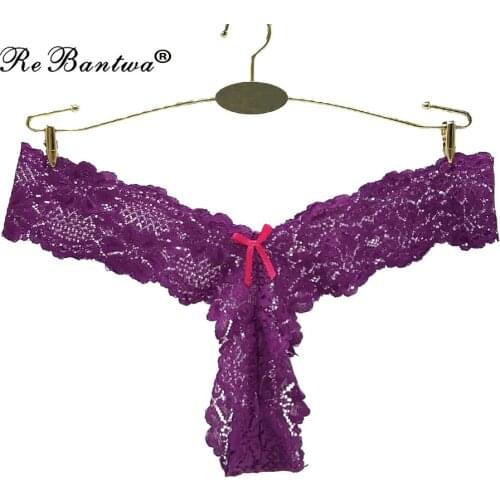 2019 Sexy Lace g-string Women Panties Fashion Tangas G string Tempting Pretty Briefs Thongs Cute Women Underwear Hipster Lingrie