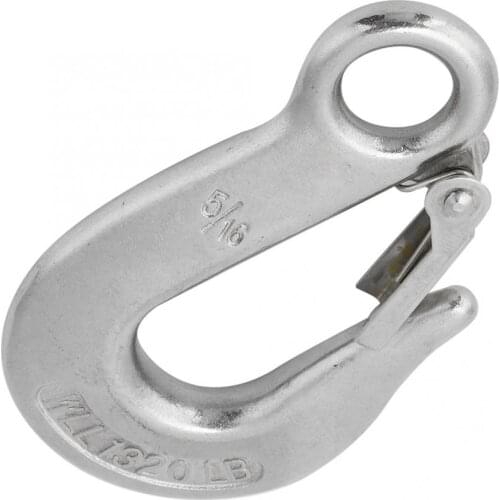 Rowing boats accessories inflatable boat Durable Stainless Steel Clevis Slip Hook with Safety Latch Rowing Boat Kayak