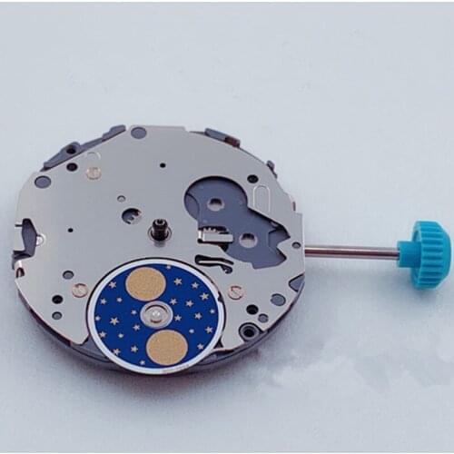 Watch movement Japan MIYOTA movement 6p24 quartz movement three-pin multi-function movement without battery