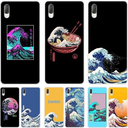 The Great Wave off Kanagawa Case For Sony Xperia X XA XA1 XA2 Ultra L1 L2 L3 XZ3 M4 Aqua Z3 Z5 Premium E5 XZ XZ1 XZ2 Compact