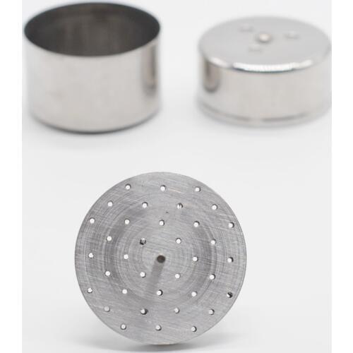 Circular Dental High-speed Needle Sterilizing Box Dental Stainless Steel Tool