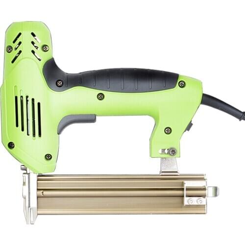 Electric Stapler Gun 2 in 1 Framing Tacker Eletric Nails Staple Gun 220V Electric Power Tools U-Shaped Straight Nail Gun