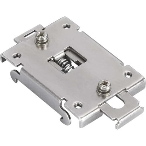 35MM DIN Rail Fixed Solid State Relay Clip Clamp With 2 Mounting Screws DIN Rail Mounting Clip