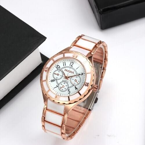 Hot Women Watches Rose Gold Watch Full Steel Womens Watches For Women Clock Ladies Wrist Watch Bayan Kol Saati Reloj Mujer