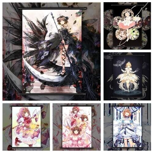 Card Captor Sakura Kinomoto Anime manga wall Poster Scroll A