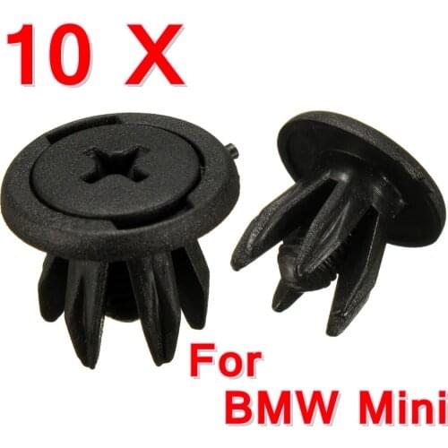 Car Inner wheel arch liner splashguard trim clips for BMW Mini R50 R52 R53 R55 R56 R57 R59 R60 Auto Fastener & Clip #7130702966