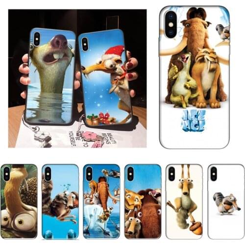 Zororong anime Cute Ice-Age Phone Case For iPhone 12 Mini 11 Pro XS Max X XR 7 8 Plus