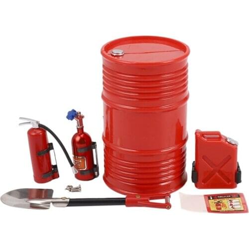 5Pcs 1/10 Rc Crawler Simulation Accessory Parts Model For Axial Scx10 Trx4 Rc Car Parts Toys For Children