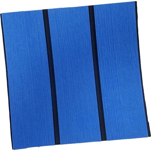 EVA Boat Teak Decking Sheet, Yacht Marine Flooring Carpet, Backing Adhesive Mat 240x60cm