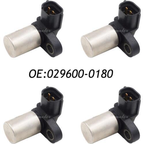 New 4pcs Engine Crankshaft Position Sensor Original 029600-0180 22053AA040
