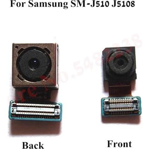 Original Back main Camera Flex cable For Samsung SM-J510F J5108 J510 Front Rear Camera module connector Replacement parts