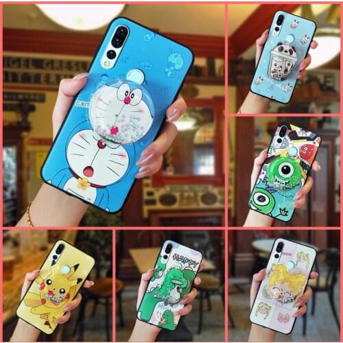 Shockproof glisten Phone Case For UMIDIGI A5 PRO Anti-knock Soft Case drift sand Cartoon TPU