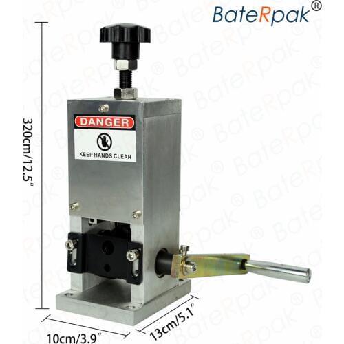 SD-25 Manual cable stripping machine,wire plastic peel off machine,BateRpak wire stripper,Max Dia 1.5-20mm (No Hand drill)