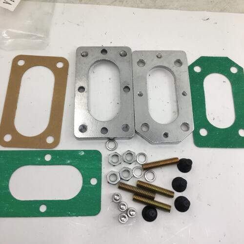 SherryBerg fajs CARBURETTOR CARBURETOR Carb ADAPTER for HITACHI WEBER 32/36 DGV/DGAV/DGEV MANIFOLD CONVERSION ADAPTER for nissan