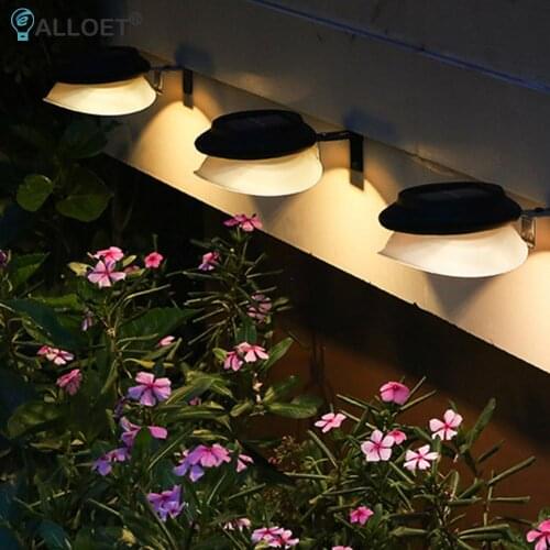Solar Wall Light Outdoor LED Street Lamps Motion Sensor Waterproof Pathway Spotlight for Patio Yard Garden Solar Lamp