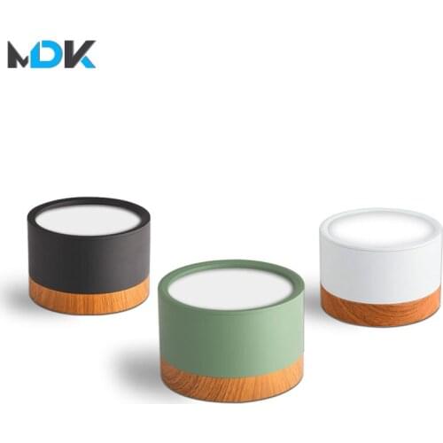 LED Downlight Ceiling Spotlights Living Lamp Nordic Lighting For Kitchen Aisle Spot Light Surface Mounted AC220V 230V 110V