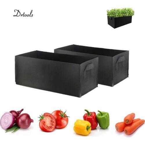 Fabric Raised Planting Bag Garden Grow Bags- Aeration Fabric Potato Tomato Planter Pots Outdoor Vegetables Plant Flowers Growing
