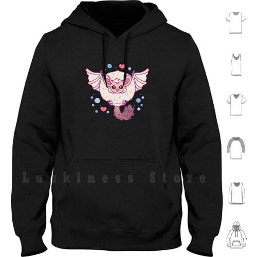 Monster Hunter : Cute Paolumu hoodies Monster Hunter Paolumu Lumu Bat Squirrel Bubbles