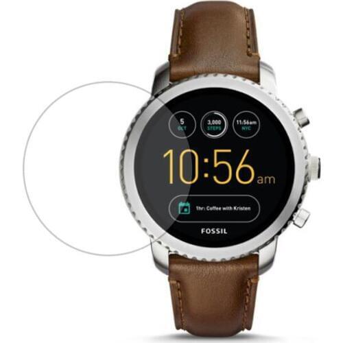Tempered Glass Protective Film Ultra Clear Guard For Fossil Q Explorist Gen 3 Generation Watch Smartwatch Screen Protector Cover