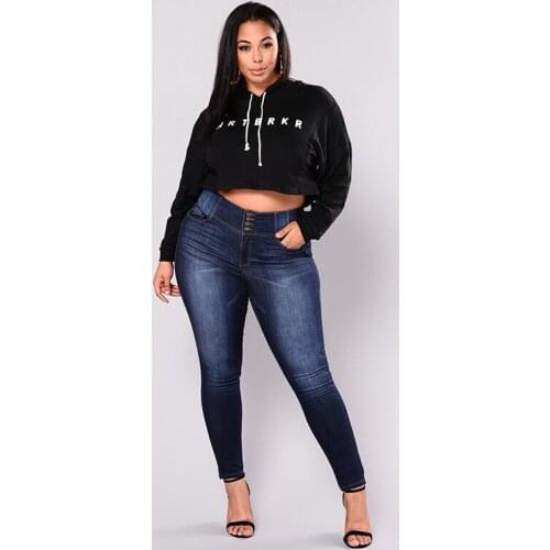 Womens High Waist Skinny Denim Jeans Casual High Stretch Pencil Pants Mom Jeans High Waist Drop Shipping