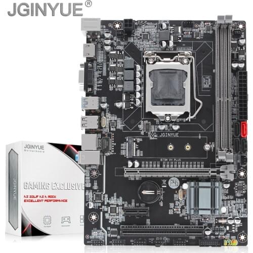B75 motherboard LGA 1155 For Intel Core/Pentium/Xeon i3 i5 i7 processor DDR3 16G 1280/1333/1600MHZ memory M.2 NVME B75M-VH PLUS