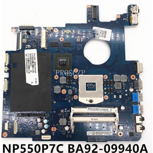 High quality For samsung NP550P7C NP550 Laptop motherboard BA92-09940A 100% full Tested