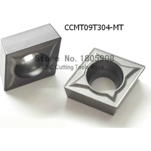 Free Shipping 10PCS CCMT09T304-MT Metal ceramic inserts Cutter Carbide Alloy for Lathe Holder SCLCR / SCFCR