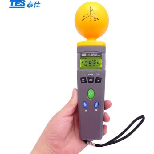 TES-92 EMF Meter Triaxial Data Logger The electromagnetic radiation detector
