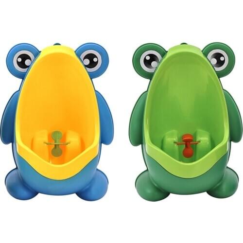 Kids frog urinal trainer potty toilet urinal wall-mounted urinal trainer Penico Pinico childrens boy bathroom frog urinal