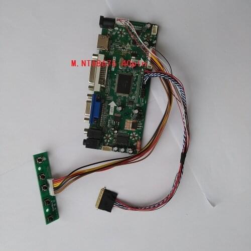 For LP156WH4(TL)(A1)/(TL)(B1)/(TL)(C1)/(TL)(C2) 15.6" 1366X768 cable card HDMI-compatible DVI VGA LED LCD LVDS Controller board